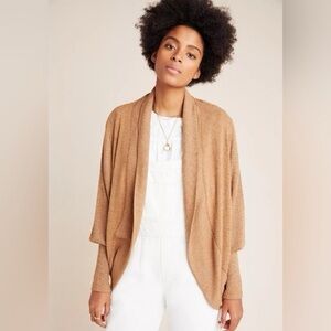 Anthropologie Maeve Dolman sweater cardigan xs lounge chic boho modern preppy